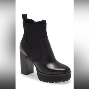MICHAEL KORS BOOTS BLACK SIZE 8